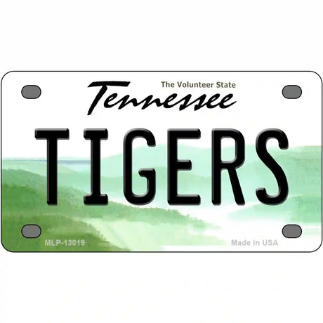 Tiger Tennessees Novelty Metal License Plate 4" x 2.2" (MLP)