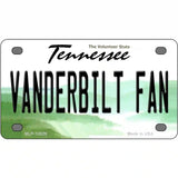 Vanderbilt Fan Novelty Metal License Plate 4" x 2.2" (MLP)