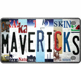 Mavericks Strip Art Novelty Metal License Plate Tag 4" x 2.2" (MLP)