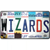 Wizards Strip Art Novelty Metal License Plate Tag 4" x 2.2" (MLP)