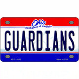 Guardians Ohio Aviation Novelty Metal License Plate Tag 4" x 2.2" (MLP)