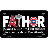 FATHOR Novelty Metal License Plate LP-14500