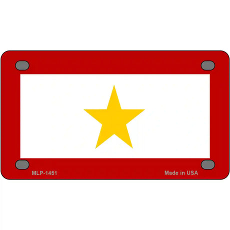 Gold Star Mother One Metal Novelty License Plate 4" x 2.2" (MLP)