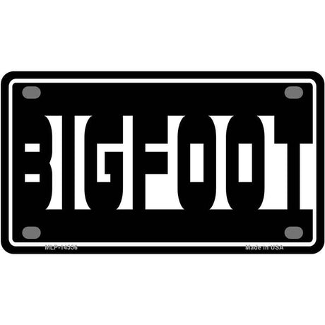 Bigfoot Hidden Novelty Metal License Plate LP-14556