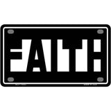 Hidden Faith Novelty Metal License Plate LP-14557