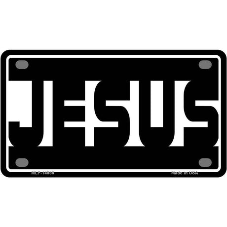 Jesus Hidden Novelty Metal License Plate LP-14558
