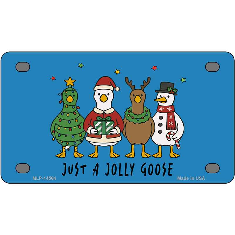 Just A Jolly Goose Novelty Metal License Plate LP-14564