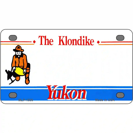 Yukon Novelty Metal License Plate 4" x 2.2" (MLP)