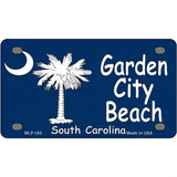 Garden City Beach South Carolina Metal Novelty License Plate 4" x 2.2" (MLP)