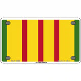 Vietnam Ribbon Metal Novelty License Plate 4" x 2.2" (MLP)