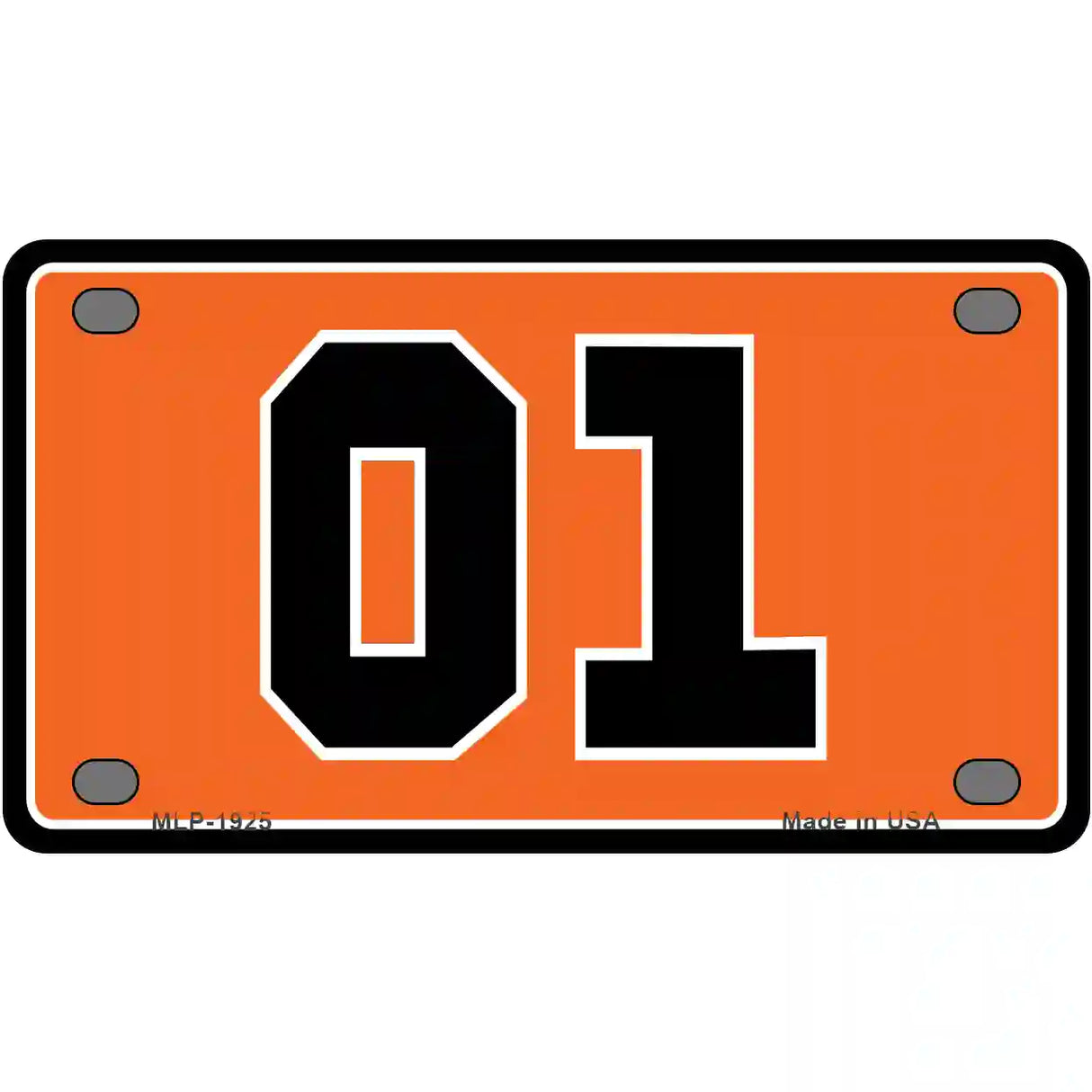 Dukes Of Hazard 01 Metal Novelty License Plate 4" x 2.2" (MLP)