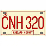 CNH 320 Metal Novelty License Plate 4" x 2.2" (MLP)