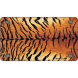 Tiger Metal Novelty License Plate 4" x 2.2" (MLP)