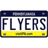 Flyers Pennsylvania Novelty State Metal License Plate 4" x 2.2" (MLP)