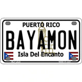 Bayamon Puerto Rico Metal Novelty License Plate 4" x 2.2" (MLP)