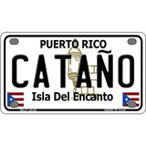 Catano Puerto Rico Metal Novelty License Plate 4" x 2.2" (MLP)