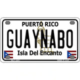 Guaynabo Puerto Rico Metal Novelty License Plate 4" x 2.2" (MLP)