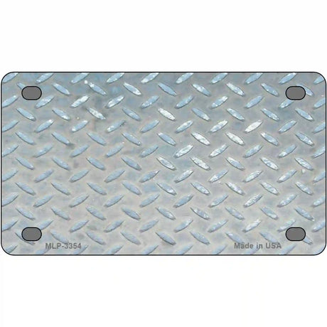 Silver Toolbox Diamond Metal Novelty License Plate 4" x 2.2" (MLP)