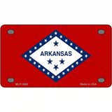 Arkansas State Flag Metal Novelty License Plate 4" x 2.2" (MLP)