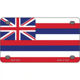 Hawaii Flag State Flag Metal Novelty License Plate 4" x 2.2" (MLP)