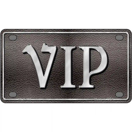 VIP Metal Novelty License Plate 4" x 2.2" (MLP)