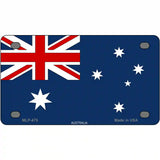 Australia Flag Metal Novelty License Plate 4" x 2.2" (MLP)