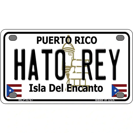 Hato Rey Puerto Rico Novelty Metal Novelty License Plate 4" x 2.2" (MLP)