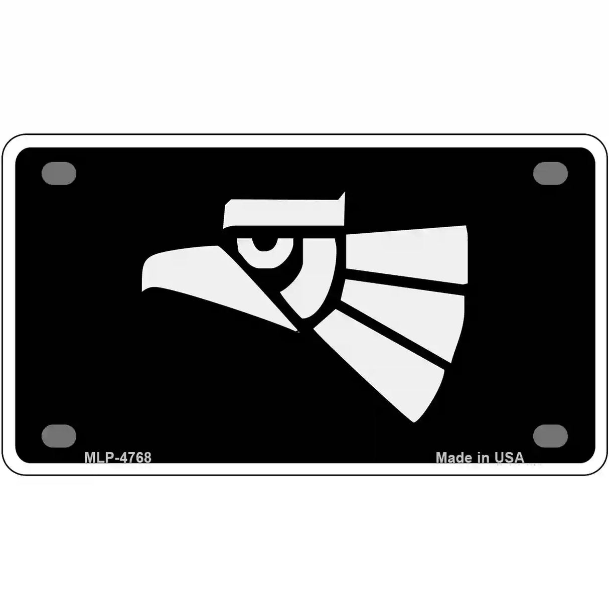 Made In Mexico Eagle Metal Novelty License Plate 4" x 2.2" (MLP)