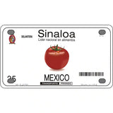 Sinaloa Mexico Novelty Metal License Plate 4" x 2.2" (MLP)