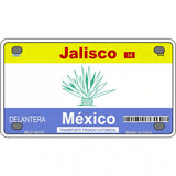 Jalisco Mexico Novelty Metal License Plate 4" x 2.2" (MLP)