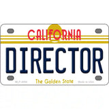 Director California Novelty Metal License Plate 4" x 2.2" (MLP)