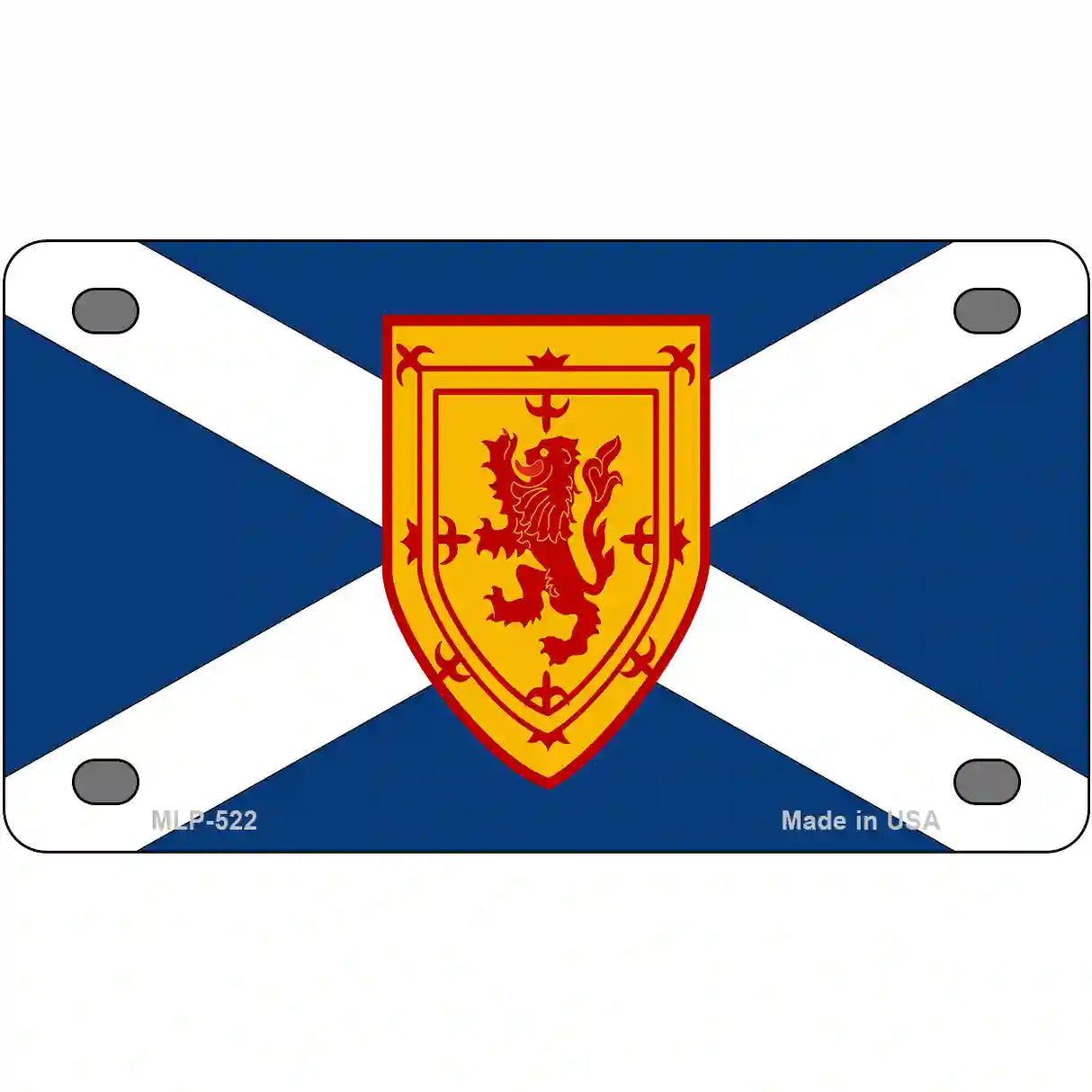 Scotland St Andrews Flag Metal Novelty License Plate 4" x 2.2" (MLP)