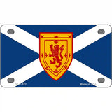 Scotland St Andrews Flag Metal Novelty License Plate 4" x 2.2" (MLP)