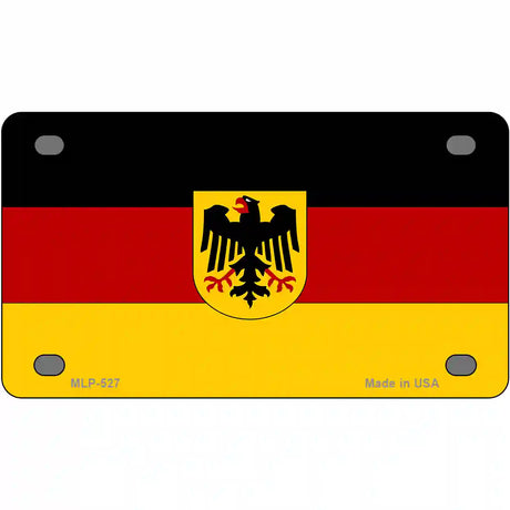 Germany State Flag Metal Novelty License Plate 4" x 2.2" (MLP)