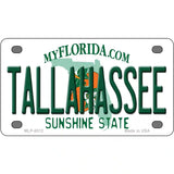 Tallahassee Florida Novelty Metal License Plate 4" x 2.2" (MLP)