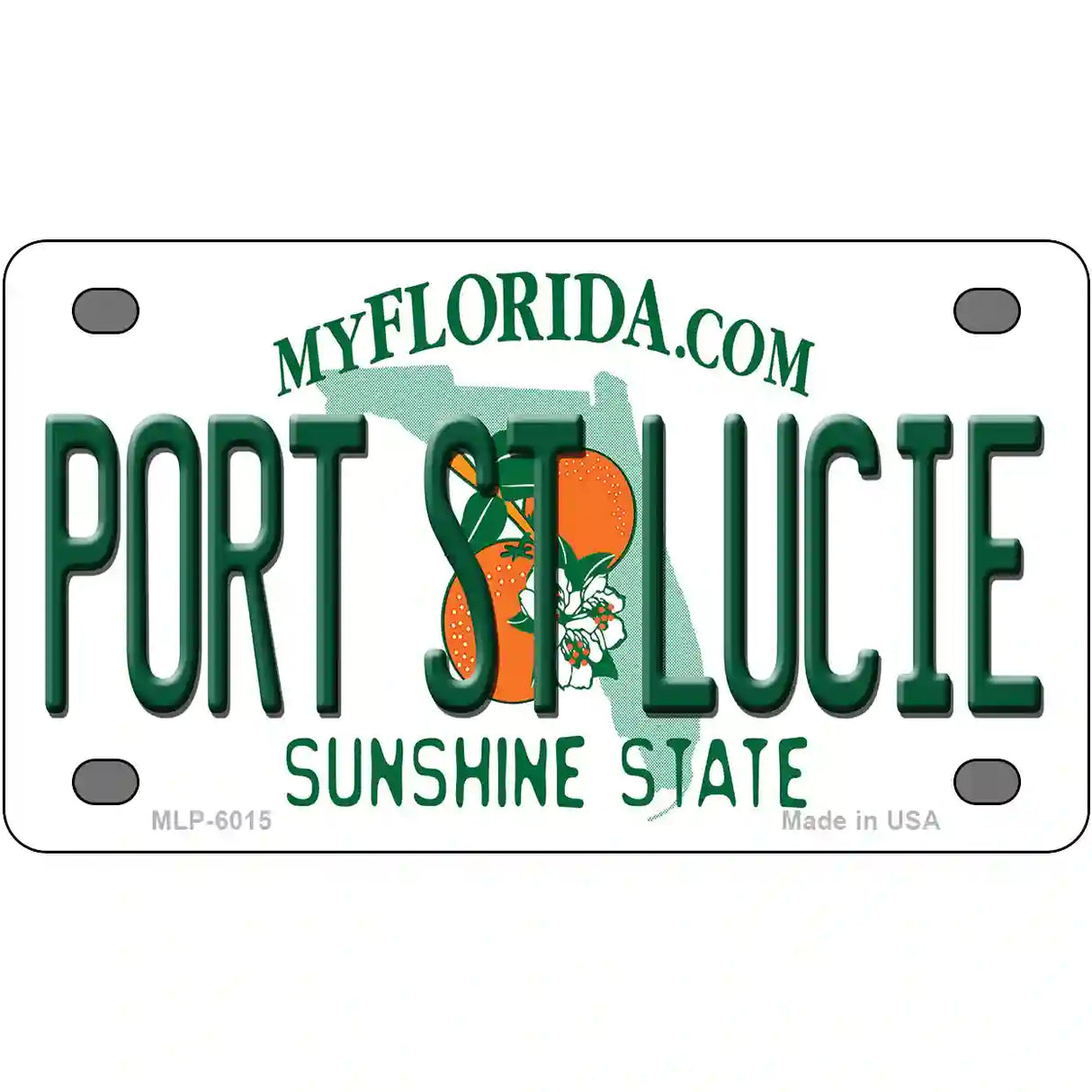 Port St Lucie Florida Novelty Metal License Plate 4" x 2.2" (MLP)