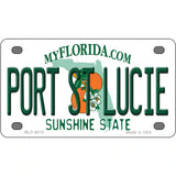 Port St Lucie Florida Novelty Metal License Plate 4" x 2.2" (MLP)