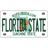 Florida State Novelty Metal License Plate 4" x 2.2" (MLP)