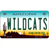 Wildcats Arizona Novelty Metal License Plate 4" x 2.2" (MLP)