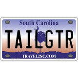 Tailgter South Carolina Novelty Metal License Plate 4" x 2.2" (MLP)