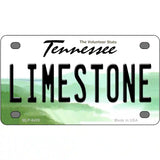 Limestone Tennessee Novelty Metal License Plate 4" x 2.2" (MLP)