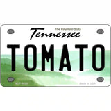 Tomato Tennessee Novelty Metal License Plate 4" x 2.2" (MLP)