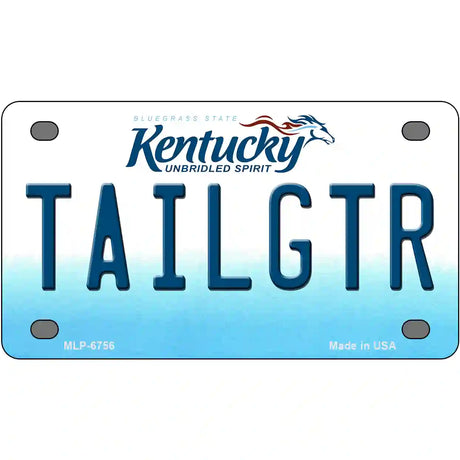 Tailgtr Kentucky Novelty Metal License Plate 4" x 2.2" (MLP)