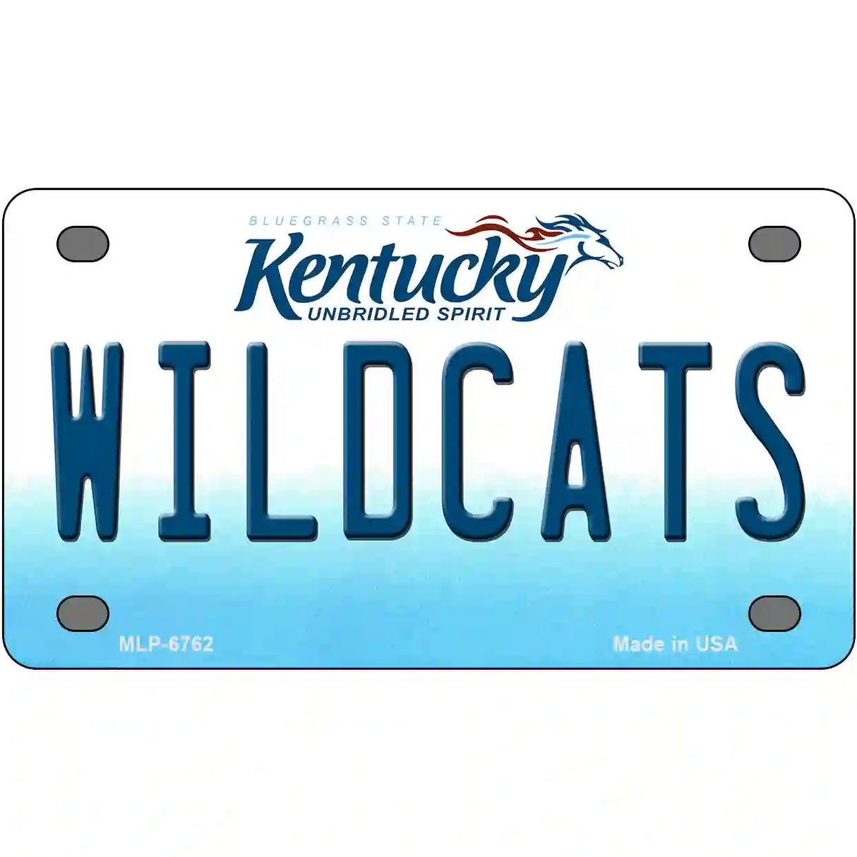 Wildcats Kentucky Novelty Metal License Plate 4" x 2.2" (MLP)