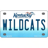 Wildcats Kentucky Novelty Metal License Plate 4" x 2.2" (MLP)