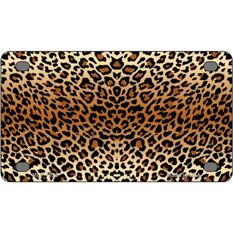 Cheetah Metal Novelty License Plate 4" x 2.2" (MLP)