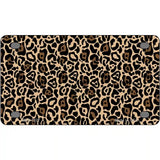 Leopard Metal Novelty License Plate 4" x 2.2" (MLP)