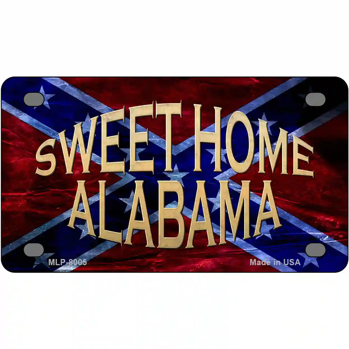 Sweet Home Alabama Novelty Metal License Plate 4" x 2.2" (MLP)