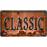 Classic Novelty Metal License Plate 4" x 2.2" (MLP)