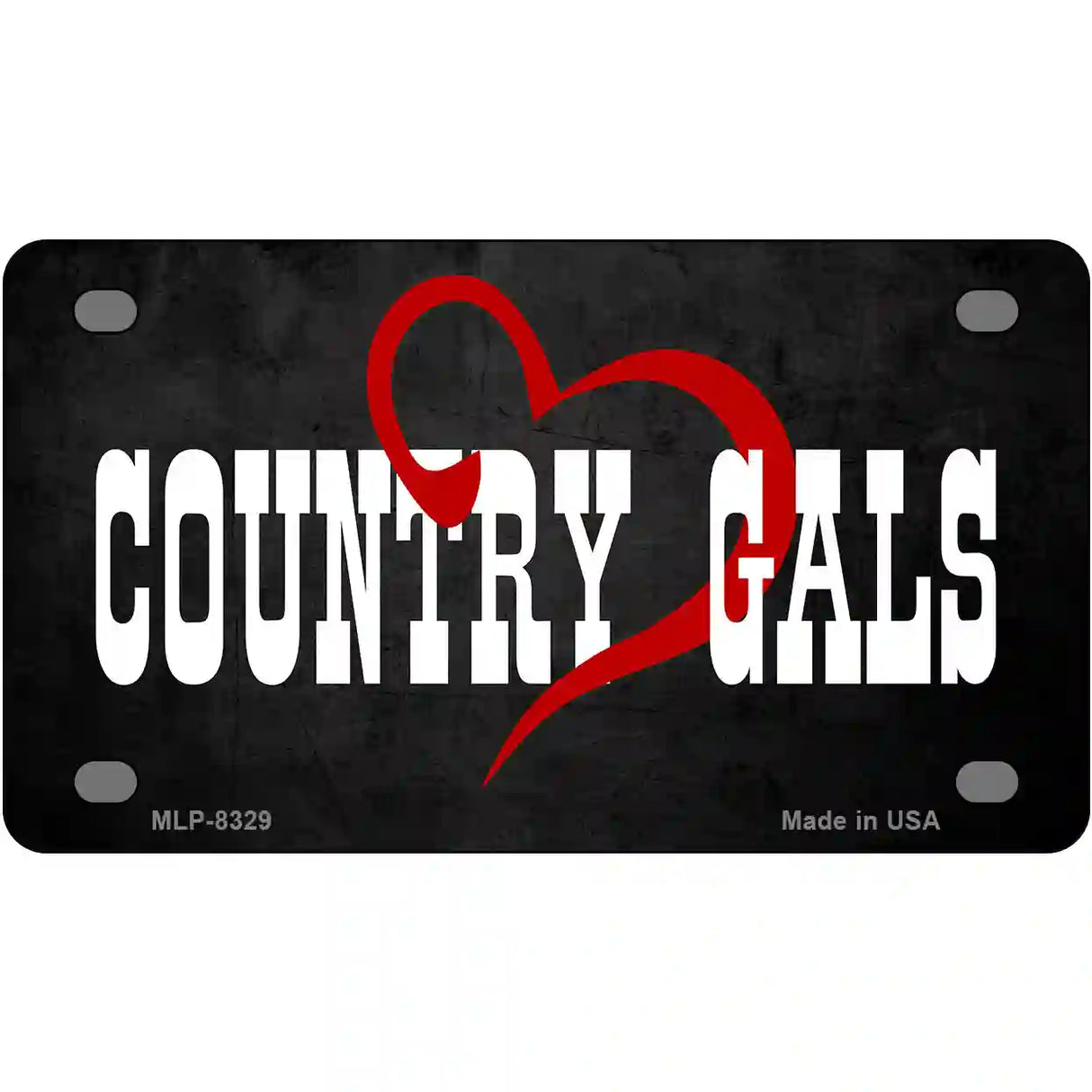 Country Gals Novelty License Plate 4" x 2.2" (MLP)